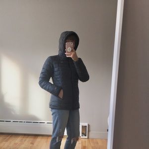 Paradox Grey Puffer Coat